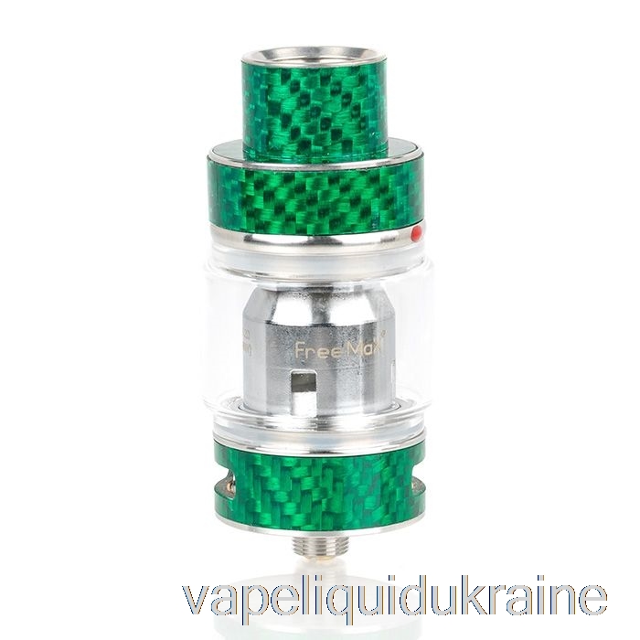 Vape Liquid Ukraine FreeMax Mesh Pro Sub-Ohm Tank Carbon Fiber Green